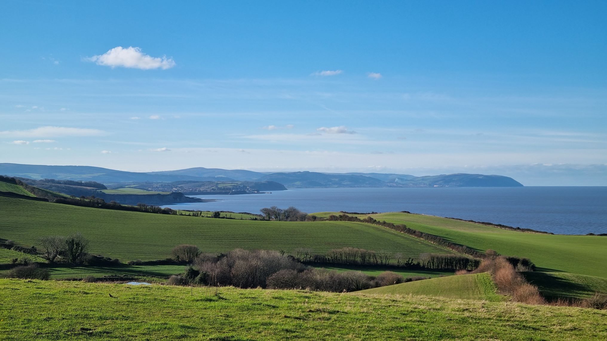 Coastal View from the Quantocks