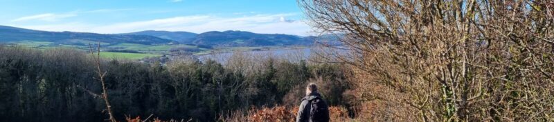 View of Exmoor from Blue Anchor