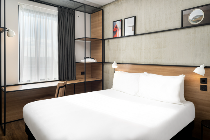 Bedroom of Ibis hotel