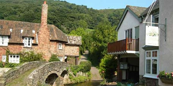 Bridge by The Pack Horse in Allerford, Exmoor